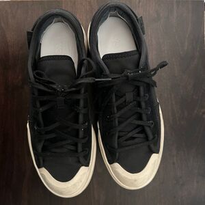 ADIDAS Y-3 Yohji Yamamoto Ajatu Court 'Black Bliss - Men's Size 7.5 Pre-Owned